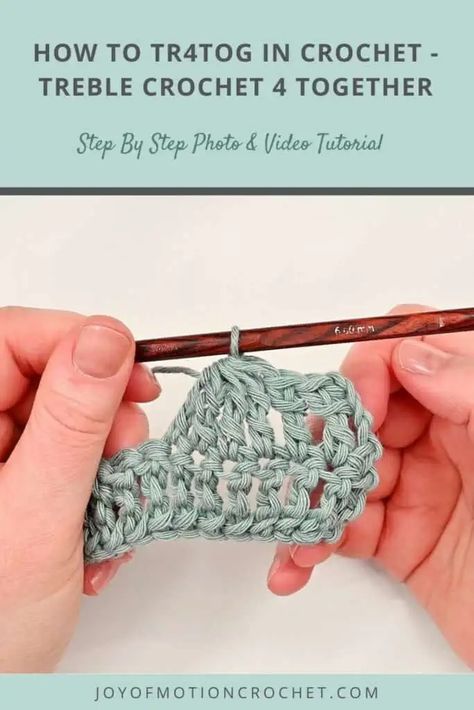 Are you ready to learn exactly how to tr4tog in crochet? From understanding the steps of the stitch, hooks and yarns needed, to learning the common abbreviations, this article will guide you through everything that you need to know about how to tr4tog in crochet. With this step-by-step tutorial for both beginners and experienced crocheters alike, learning how to tr4tog in crochet has never been easier! Decrease Crochet, Fpdc Crochet Stitch, Invisible Decrease Crochet, How To Treble Crochet, Invisible Decrease, Half Double Crochet Decrease, Crochet Cluster Stitch, Treble Crochet, Double Crochet Decrease