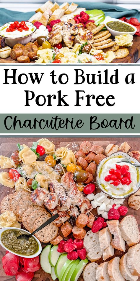 No Pork Charcuterie Board Ideas, Charcuterie Board No Pork, Non Pork Charcuterie Board, Pork Free Charcuterie Board Ideas, Pork Free Charcuterie Board, Charcuterie Board Without Pork, No Pork Charcuterie Board, Charcuterie Board No Meat, Beef Charcuterie Board