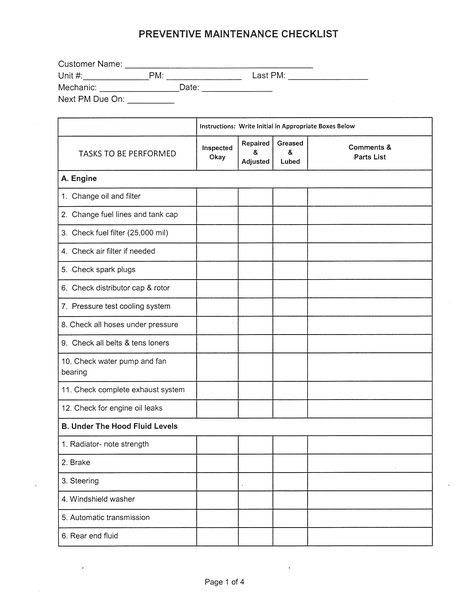 Car preventive maintenance schedule - Download this free Car preventive maintenance schedule template to keep track of preventive maintenance activities regarding your car to plan your checks Vehicle Maintenance Log, Car Checklist, Inspection Checklist, Maintenance Checklist, Lean Manufacturing, Vehicle Maintenance, Schedule Templates, Vehicle Inspection, Preventive Maintenance