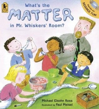 This is a surprisingly fun and interesting book to read in your classroom. With fun illustrations that feel like a fiction text it helps engage students when learning about a difficult topic like matter. This book would be a nice way to introduce the big idea of matter and concepts of solids, liquids, and gases.  (Lexile 660L, Age range 6-9, Grade: 3rd-4th) Students Background, Spring Science Experiments, Changes In Matter, Spring Science, Science Area, Science Stations, Second Grade Science, Primary Science, Properties Of Matter