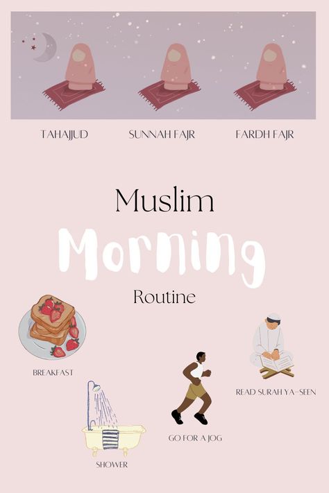 Muslim Morning Routine, Morning Routine Breakfast, Morning Routine Kids, Surah Yaseen, Funny Videos For Kids, Digital Wall Art, Digital Wall, Eyeshadow Makeup, Healthy Habits