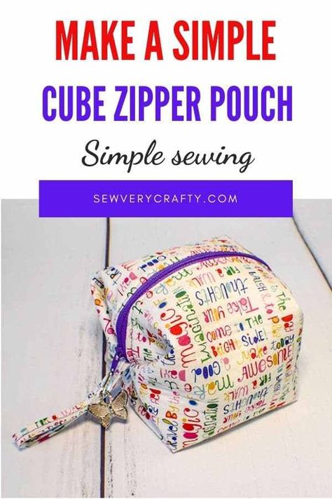 Learning To Sew, Simple Pouch, Diy Projects To Sell, Pouch Sewing, Basic Sewing, Simple Sewing, Beginner Sewing, Diy Projects For Kids, Crafty Creations