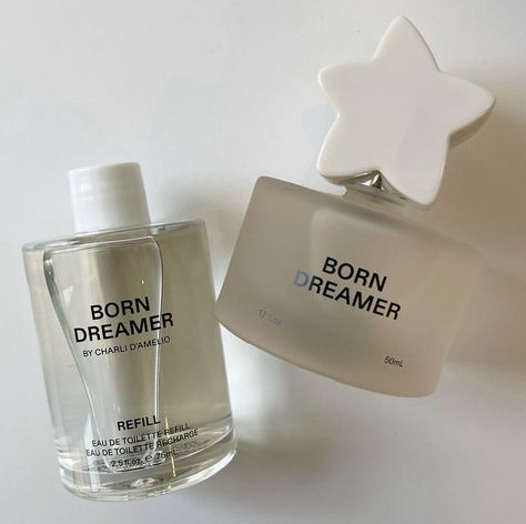 Born Dreamer Perfume, Born Dreamer, Cute Perfume, Our First Anniversary, Pretty Perfume Bottles, With My Boyfriend, Fragrances Perfume Woman, Perfume Collection Fragrance, Perfume Scents