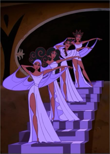 The Muses Disney Sidekicks, Tattoo Disney, The Muses, Disney Hercules, Oh My Goddess, Fantasy Magic, Disney Tattoos, Disney Kids, Disney Films