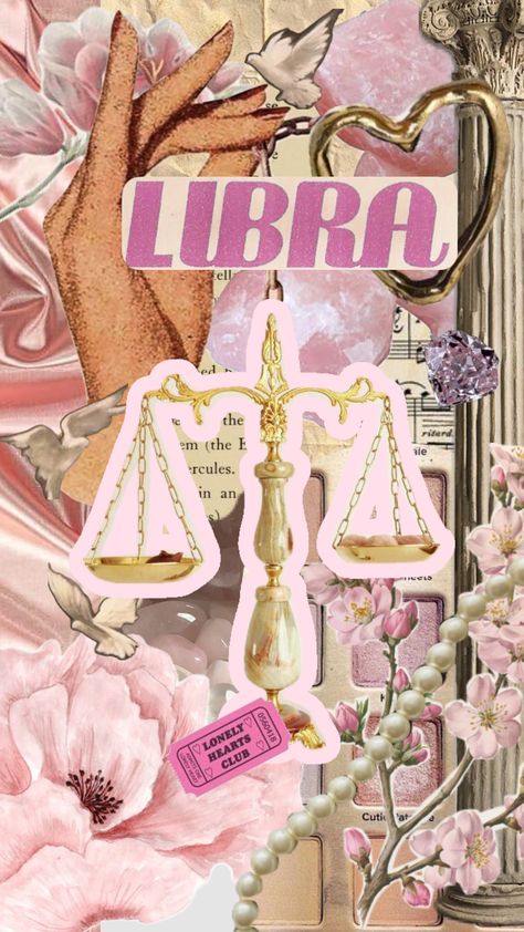 #libra #balance #pink #doves #lightpink #aesthetic Libra Balance, Bubbles Wallpaper, Lonely Heart, Libra Zodiac, Create Collage, Creative Play, Zodiac Signs, Astrology, Light Pink