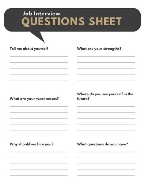 Job Interview Worksheet, Job Interview Weakness, Practice Interview Questions, Job Interview Questions And Answers, Nursing Interview, Transferable Skills, Job Interview Preparation, Job Interview Advice, Interview Advice