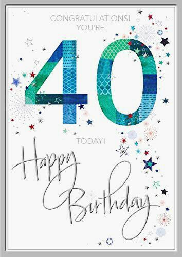 40th Birthday Wishes, Birthday Wishes For Men, Birthday Msgs, 40th Birthday Card, Cards For Men, Birthday Wishes For Him, Birthday Card For Him, Happy Birthday Design, Birthday Words