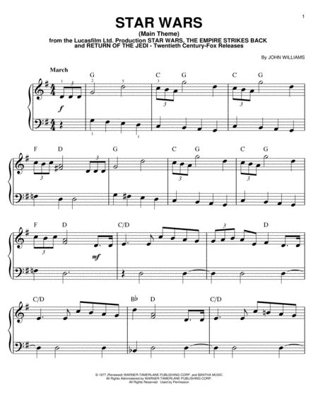 Music Notes Worksheet, Star Wars Sheet Music, Star Wars Music, Sheet Music Easy, Clarinet Music, Clarinet Sheet Music, Piano Notes, John Williams, Violin Sheet