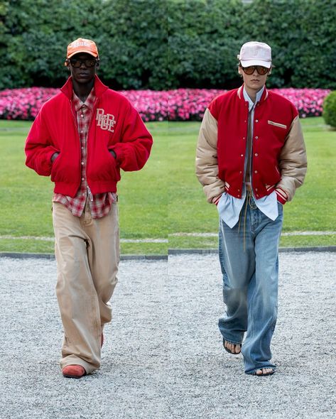 KAASVISION | Rhude Spring 2025 collection, presented in Lake Como, Italy, is the perfect balance between streetwear and tailoring 🤌🏼 Credit : @rhude… | Instagram Preppy Handbook, Models Outfits, High Fashion Men, Runway Outfits, Lake Como Italy, Island Man, Como Italy, Mens Fashion Streetwear, Tailored Shirts