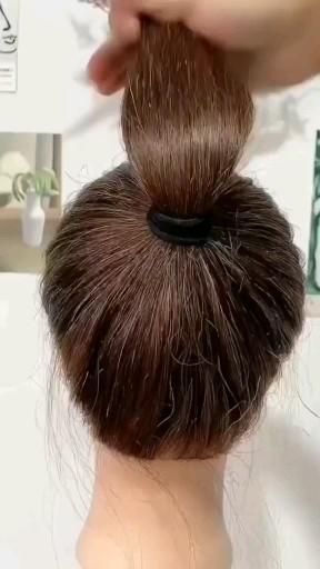 Hair Upstyles, Easy Hair Updos, Long Hair Updo, Hairdos For Short Hair, Peinados Fáciles Para Cabello Corto, Hair Tutorials For Medium Hair, Hair Up Styles, Hair Ponytail Styles, Bun Hairstyles For Long Hair