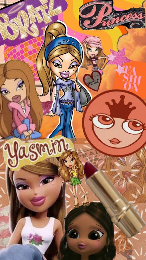 Yasmin 🤎 #Bratz #Yasmin Bratz Wallpaper Yasmin, Yasmine Bratz Aesthetic, Yasmin Bratz Pfp, Bratz Yasmin Aesthetic, Yasmin Bratz Aesthetic, Yasmine Bratz, Yasmin Aesthetic, Bratz Tv Show, Bratz Princess