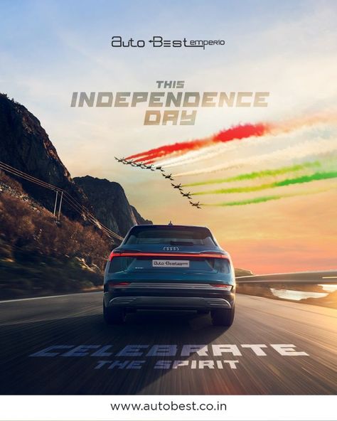 Travel Advertising Design, Independence Day Poster, Happy Independence Day India, Car Wash Business, Car Advertising Design, Digital Marketing Quotes, Photoshop Tutorial Typography, Independence Day India, Ads Creative Advertising Ideas