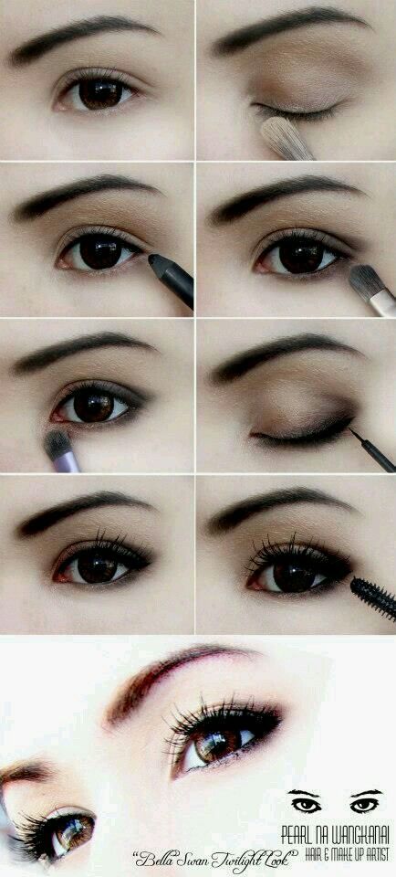 Eye Enlarging Makeup, Twilight Makeup, Make Up Guide, Makeup Korean Style, Subtle Eye Makeup, Makeup Looks Everyday, Pale Skin Makeup, Simple Everyday Makeup, Makeup Korean