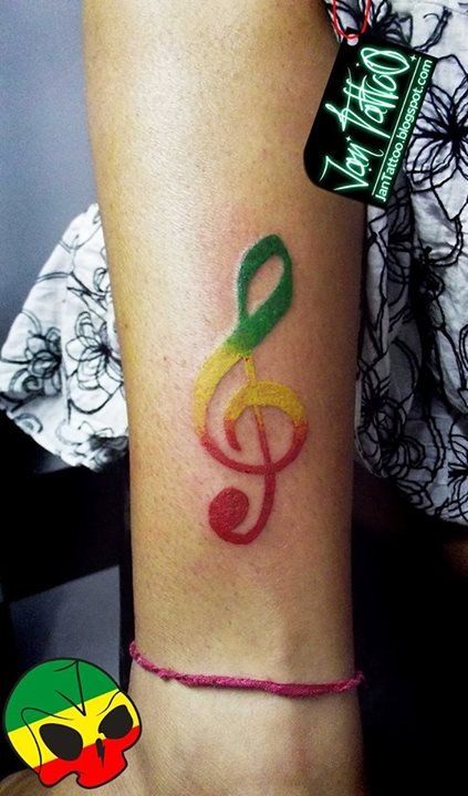 Rasta Tattoo, Gay Tattoos, Musical Tattoos, Rasta Art, Gay Tattoo, Handmade Bookmarks, Music Tattoo, Music Tattoos, Henna Tattoo Designs