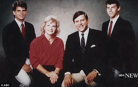 The brothers, then 18 and 21, shot their parents at home in 1989. Jose Menendez (second to right), a 45-year-old entertainment executive, was shot point-blank in the back of the head and Kitty Menendez, 47, (second to left) was found lying in a pool of blood in the hallway Mendez Brothers, Natalie Morales, Javier Bardem, Ryan Murphy, Netflix Documentaries, Laura Ingalls, Film Studio, January 10, Beverly Hills