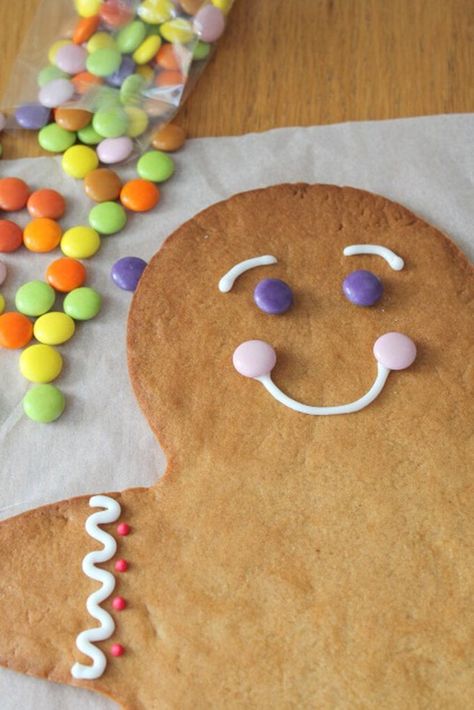 View this idea along with hundreds of other Baking ideas at Hobbycraft. Giant Gingerbread Man, Baking Ideas, Gingerbread Man, Hobbies And Crafts, Gingerbread, Baking