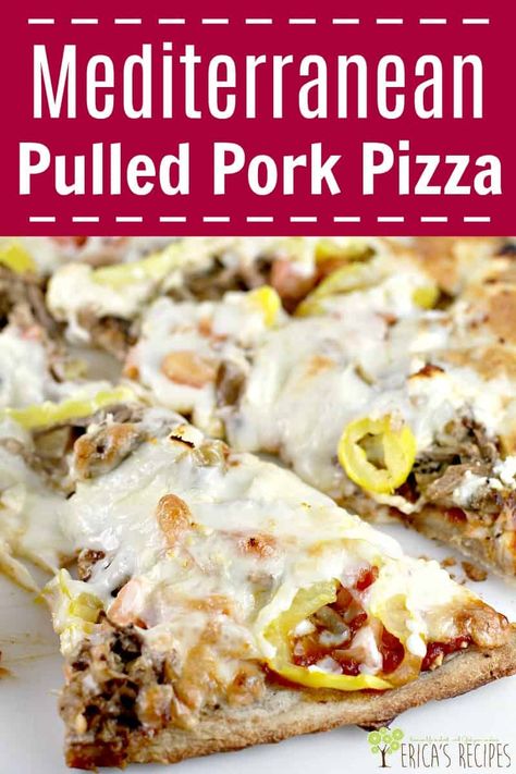 Pork Pizza, Food Mediterranean, Pulled Pork Leftover Recipes, Pineapple On Pizza, Pulled Pork Pizza, Italian Hoagie, Leftover Pulled Pork, Farm Cooking, Cheese Pizza Recipe