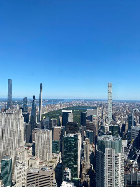 New York Rooftop, Central Park New York City, Nyc Rooftop, New York Aesthetic, Best View, Central Park, Nice View, San Francisco Skyline, New York Skyline