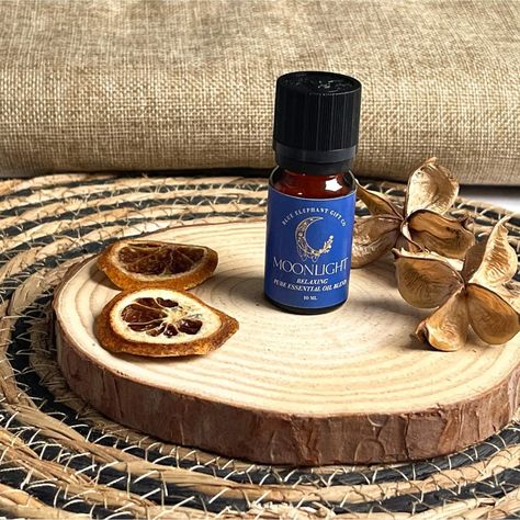 "✨ Indulge in a little self-love with our Relaxation moonlight essential oil blend🌸 Blended to promote inner peace and serenity, each oil known for their calming energy, luxurious bath essentials, and soothing aromatherapy to create the ultimate spa experience at home. Treat yourself to a blissful escape and pamper your soul today! 🌿 #SelfCareSunday #CrystalRelaxation" Relaxing Essential Oil Blends, Relaxing Essential Oils, Peace And Serenity, Crystals For Manifestation, Cleansing Crystals, Bath Essentials, Blue Elephant, Essential Oil Blend, Blue Elephants