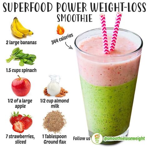 Obsessed Wrestler 🤼‍♂️ 💥 on Instagram: ““A slim-down power smoothie recipe filled with super foods including spinach, strawberries, flax, and apple. Refreshing, nutrient packed,…” Smoothie Almond Milk, Gladiator Workout, Food Recipes Dinner, Easy Healthy Smoothie Recipes, Healthy Diet Smoothies, Power Smoothie, Easy Healthy Smoothies, Smoothie Drink Recipes, Juicing Benefits