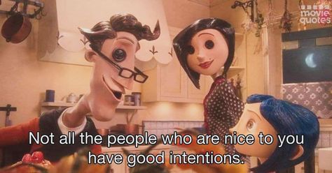 Movie Quotes | A reminder: —Coraline 📺 Dir. Henry Selick | Instagram Kaylin Movie Quote, Kamryn Movie Quote, Caitlin Movie Quote, Khloe Movie Quote, My Movie Quote, Caroline Movie, Morgan Movie, Henry Selick, Coraline Movie