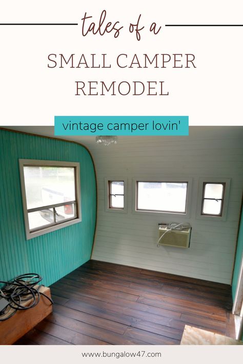 old camper remodel Vintage Camper Trailer Remodel, Vintage Camper Bathroom Remodel, Tiny Vintage Camper, Small Trailer Remodel, Old Camper Makeover, Retro Camper Remodel, Vintage Travel Trailer Remodel, Small Camper Remodel, Old Camper Remodels