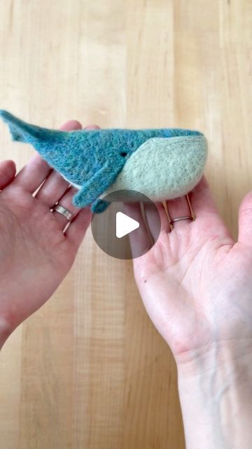 Erin Gardner on Instagram: "Make a needle felted whale with me! 🐋 Join me at @hudsonrivermaritimemuseum on Saturday, June 29th for a morning by the water while we felt some adorable whales. Head over to their website for registration or follow the link from our site’s Workshops + Events page. 💙🌊" Needle Felt Whale, Needle Felted Whale, Felted Whale, Felt Whale, Felt Fish, Whales, Needle Felted, Join Me, Needle Felting