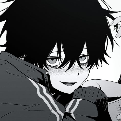 Anime Goth Boy, Male Manga, Male Yandere, Anime Goth, Yandere Manga, Yandere Boy, Male Icon, Profil Anime, 흑백 그림