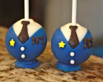 Police Cake Pops Police Cupcakes, Police Cake, Police Cakes, Police Appreciation, Police Birthday Party, Savory Cakes, Police Party, Police Birthday, Zucchini Cake