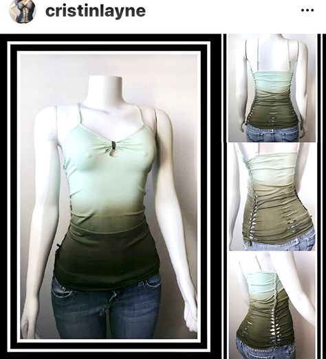 Shirt To Tank Top Diy, Clothes Makeover, Diy Tank Top, Tank Tops Diy, Diy Cut Shirts, Clothing Making, Easy Diy Clothes, Diy Tank, Diy Clothes Refashion