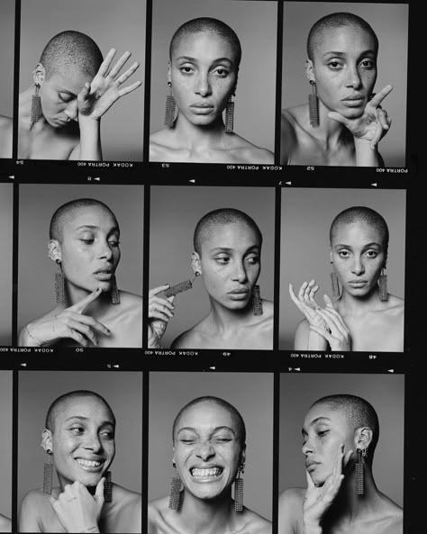 Different Facial Expressions, Adwoa Aboah, Model Tips, Photographie Portrait Inspiration, Fashion Photography Inspiration, Face Expressions, Shooting Photo, Pose Reference Photo, Facial Expressions