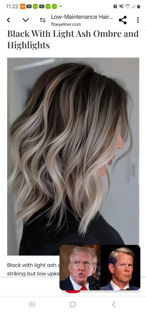 Hair Color For Cool Skin Tones, Mushroom Blonde Hair Color, Ash Ombre, Blonde High, Mushroom Hair, Ash Blonde Balayage, Cool Skin Tone, Low Maintenance Hair, Ash Blonde