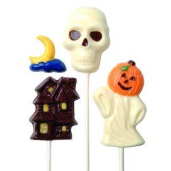 Candy Molds Recipes, Halloween Lollipops, Ghost Lollipops, Halloween Lollipop, Cute Halloween Treats, Fun Halloween Activities, Chocolate Lollipop, Lollipop Mould, Make Halloween