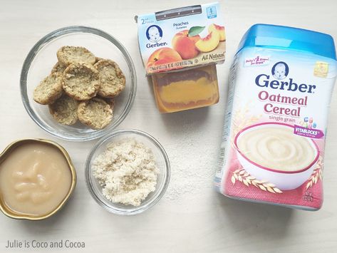 Baby Oatmeal Cereal, Baby Cereal, Baby Led Weaning Recipes, Baby First Foods, Weaning Recipes, Baby Finger Foods, Baby Snacks, Homemade Baby Foods, Baby Eating