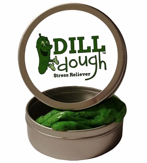 Dill Dough Stress Reliever Putty â€“ Stress Relief Toys for Girlfriends Funny Pickle Gifts Stocking Stuffers for Adults Stocking Stuffers for Women Dill Scented Stress Putty Weird Best Friend Gifts >>> Visit the image link more details. (Note:Amazon affiliate link) #christmasgifts2018 Dill Dough, Pickle Gifts, Funny Stocking Stuffers, Stocking Stuffers For Adults, Men's Gifts, Stocking Stuffers For Women, Vanilla Candle, Girlfriend Humor, Lavender Candle