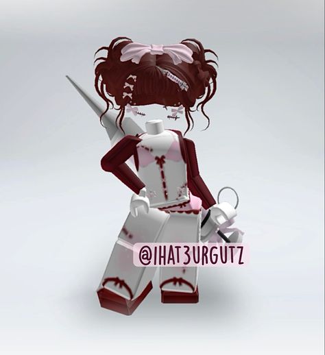 ꒰ outfit made by me, feel free to take inspo just don't forget to give credit 🧟‍♂️🎀🥩 stealerz rot in gravez ԅ(º﹃º🎀ԅ) ✧･ﾟ: *✧･ﾟtags: roblox, kawaii, cutecore, creepycore, roblox fits, kawaiicore, pompompurin, sanrio, cute, creepycute, kuromi, creepy Kawaii Cutecore, Roblox Fits, Roblox Avatars, Roblox Outfits, Nursing Clothes, Creepy Cute, Fit Inspo, Fitness Inspo, Don't Forget