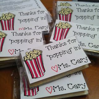 Little gifts for families that come to "Meet the Teacher" night. This made me think of you @Christine Smythe Smythe Smythe Smythe Smythe Ryson Pta Membership, Meet The Teacher Night, Pta Ideas, School Open House, Teachers Appreciation, Esl Games, College Ideas, Cadeau Parents, Class Theme