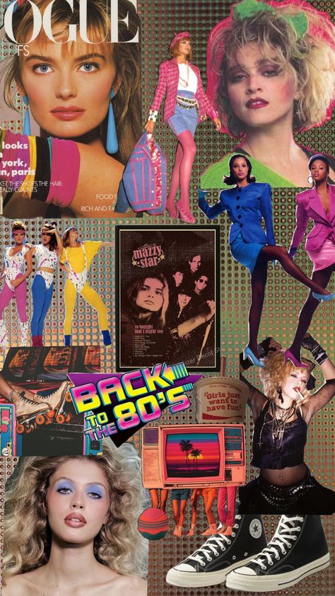 80's inspired collage 80s Night Party, 80s Pop Star Outfit, Année 80 Aesthetic, 80s Pop Aesthetic, 80s Aesthetic Outfits Party, 80s Aesthetic Party, Disco 80s Outfit, Anni 80 Outfit, 80s Fashion Disco