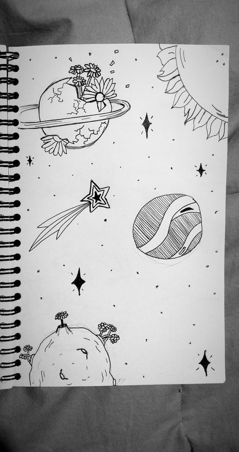 Midnight drawings planets universe Drawings Of Space And Planets, Paint Planets, Outer Space Drawing, Drawing Space, Galaxy Drawings, Mid Term, Planet Drawing, Space Drawings, Nature Art Drawings