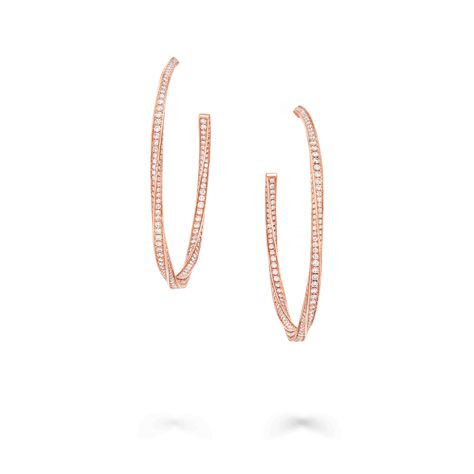 Spiral Jewelry, Hoop Earrings Large, Earrings White Gold, Earrings Large, Large Hoop Earrings, Earrings White, Rose Gold Jewelry, Diamond Stud, Diamond Jewellery