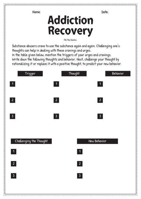 Activities For Recovering Addicts, Recovery Games For Adults, Recovery Activities And Games, Brain Worksheet, Recovery Activities, Recovering Addict Quotes, Psychology Study, Seeking Safety, Aa Meeting