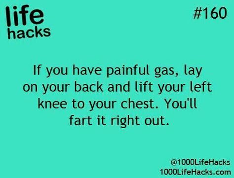 Painful Gas, 1000 Lifehacks, Hack My Life, 1000 Life Hacks, Simple Life Hacks, Life Hack, Diy Life Hacks, Diy Life, Eating Healthy