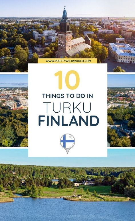 Things to do in Turku, Finland | The old capital of Finland and known for its beautiful medieval castle and cobblestone streets. Read this post to learn more about it! #Turku #Finland #Europe #traveldestinations #traveltips #travelguide #traveltheworld #bucketlisttravel #travelideas #amazingdestinations #travelhacks Turku Finland, Finland Travel, Europe Trip Itinerary, Cobblestone Streets, European Destinations, Visit Europe, Europe Travel Guide, Europe Travel Destinations, Medieval Castle