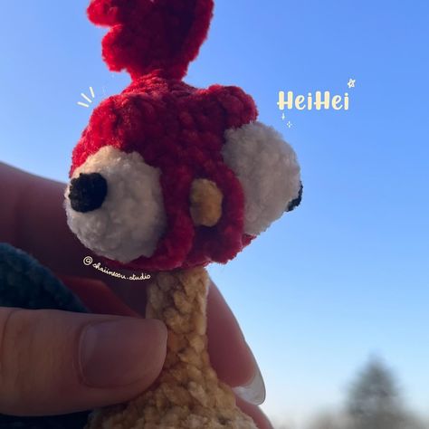 GIVEAWAY + PATTERN RELEASE -CLOSED- ⊹⁺ My Hei Hei pattern is now out on my etsy and ribblr !!! ⊹⁺ I’m so excited to finally share this pattern with y’all !!! I’ve been wanting to do it for a while and it took me a while, but I’m glad I did it !! I hope you’ll like it as much as me ૮꒰ ˶• ༝ •˶꒱ა ♡ Thanks so much to all the testers for their help ! You’ve done an excellent job in a very short time !! Everyone is so talented, make sure to go check them out (that’s an order!) !! ໒꒰っ˕ -｡꒱১ ... Crochet Hei Hei, Morph Treasure Planet, Crochet Moana, Treasure Planet, Christmas Crochet Patterns, Red Birds, I Did It, Crochet Patterns Amigurumi, Moana