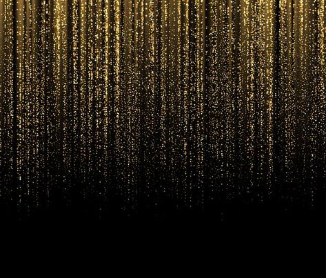 Black background with falling golden spa... | Free Vector #Freepik #freevector #background #pattern #christmas #gold Black And Gold Background, Thanksgiving Background, Gold Glitter Background, Sparkles Background, Luxury Background, Golden Design, Fall Background, Background Ideas, Glitter Wallpaper