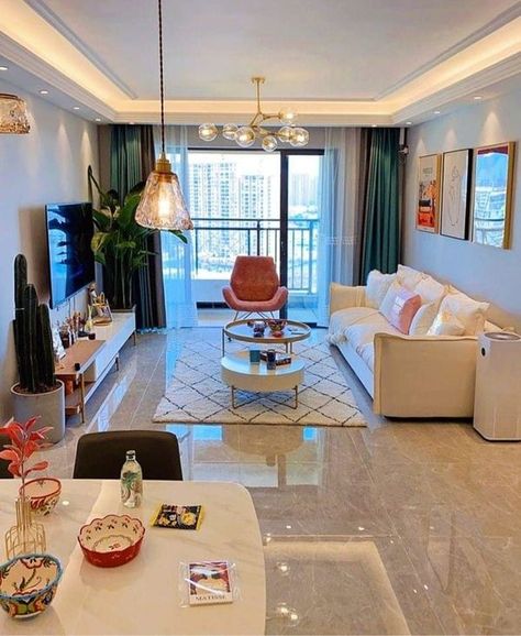 10 X 10 Living Room Interior Design, Living Room 20 M2, 700 Sq Ft Apartment Decor, Living Room With Dining Area Apartment, Condo Unit Interior Design, Small Living Room Dining Room Combo, Interior Design Living Room Small, Modern Interior Design Living Room, Tv Mounting