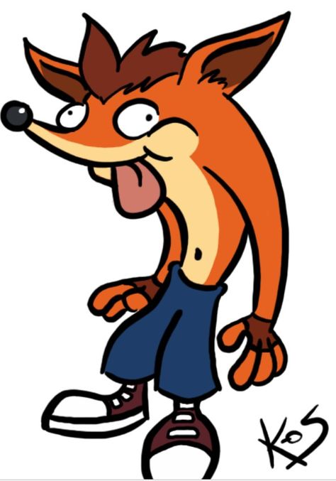 Crash Bandicoot Drawing, Crash Bandicoot Art, Crash Bandicoot Tattoo, Crash Bandicoot Characters, Crash Bandicoot, Cute Games, Angel And Devil, Anime Artwork Wallpaper, Super Mario Bros