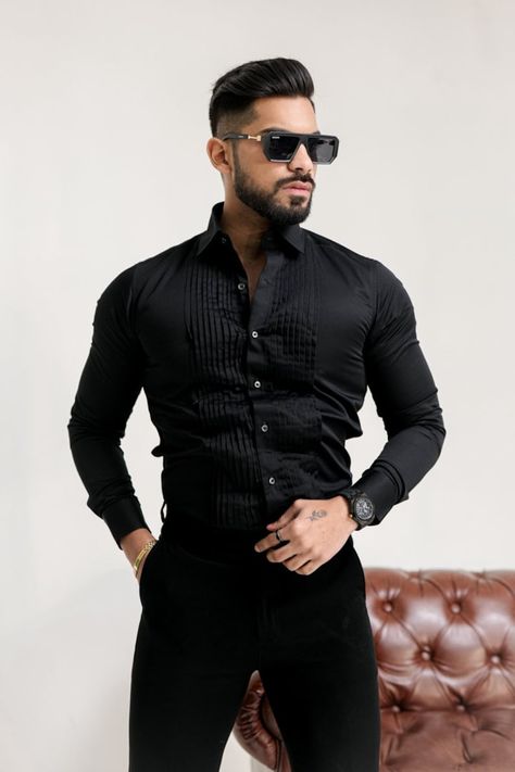 Fashion Outfits For Men, Mens Dress Shirts, Mens Summer Outfits, Outfits For Men, Cotton Shirts For Men, Black Tuxedo, Trending Fashion Outfits, Mens Dress, Trending Fashion