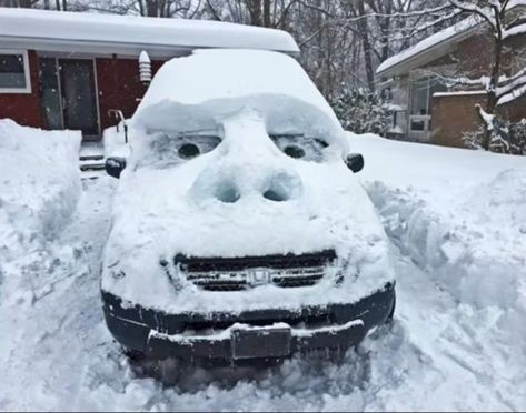 Filmy Vintage, Istoria Artei, Snow Sculptures, Snow Art, Snow Fun, 웃긴 사진, Cars Movie, Winter Fun, Happy Face