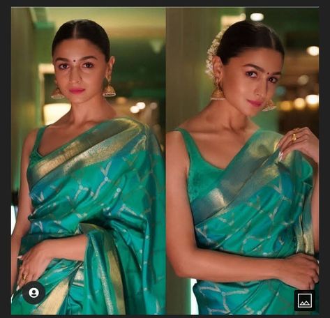 Bun With Saree, Jr Ntr, Sambalpuri Saree, Tiffany Green, New Saree, Ram Charan, Wardrobe Fashion, Sleek Bun, Pakistani Fashion Party Wear